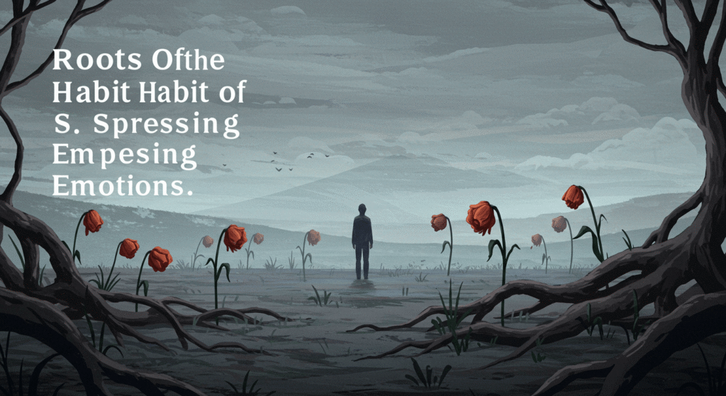 감정을 억누르게 된 이유