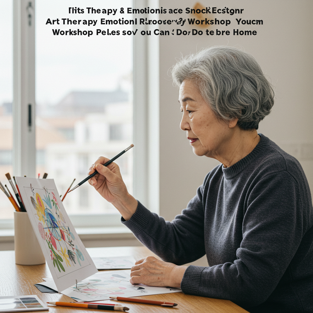 아트 테라피 감정 회복 워크숍